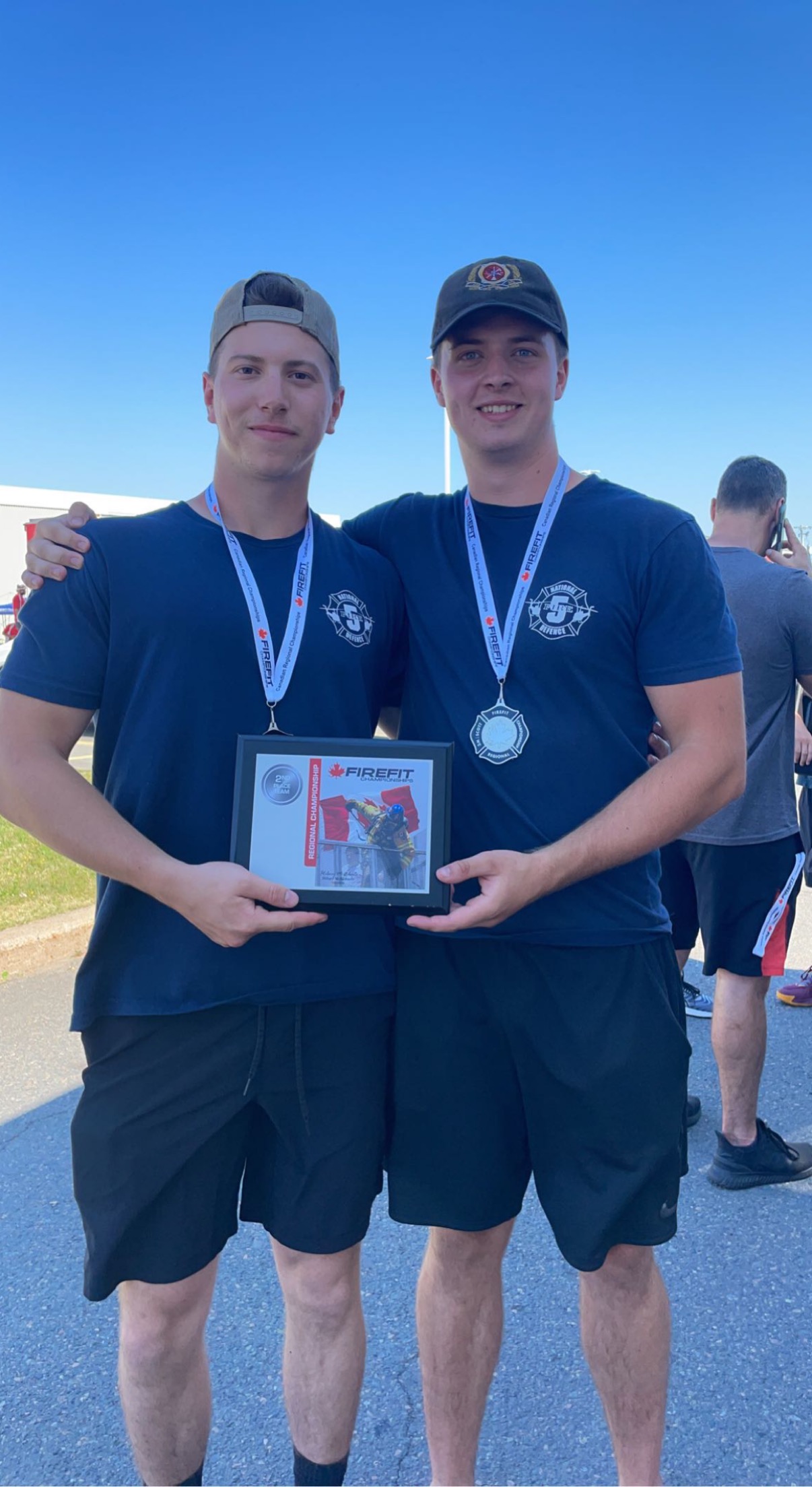 FireFit Championships medal and plaque ceremony